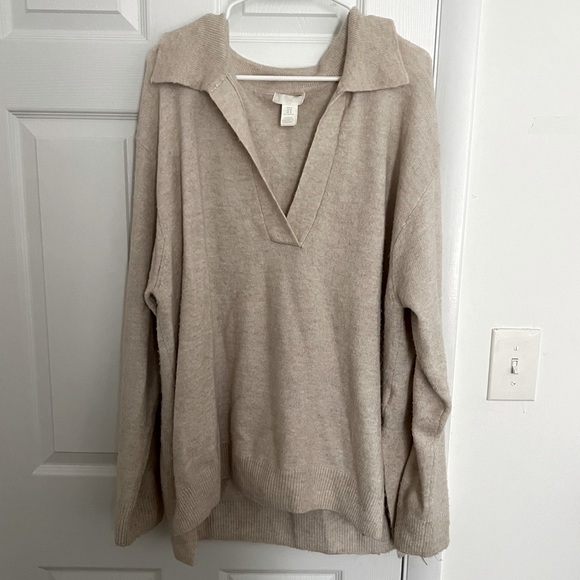 H&M Sweaters Oversized Pullover Sweater Poshmark